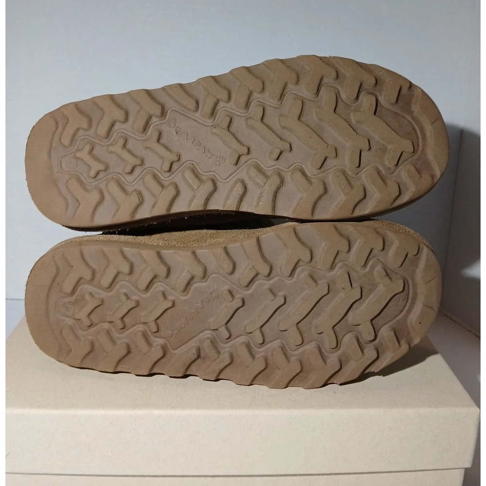 BearPaw Shelby 2012W Hickory II Women's Size 6 Wool Sheep‎ Skin #1398
